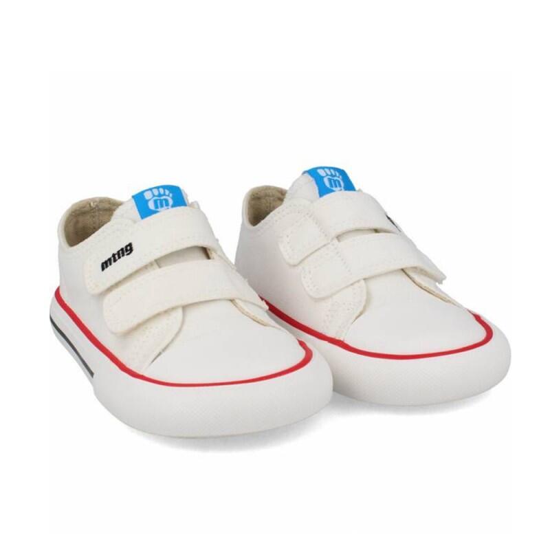 Zapatillas Lona Ba Fille Mustang  Blanc 2/7