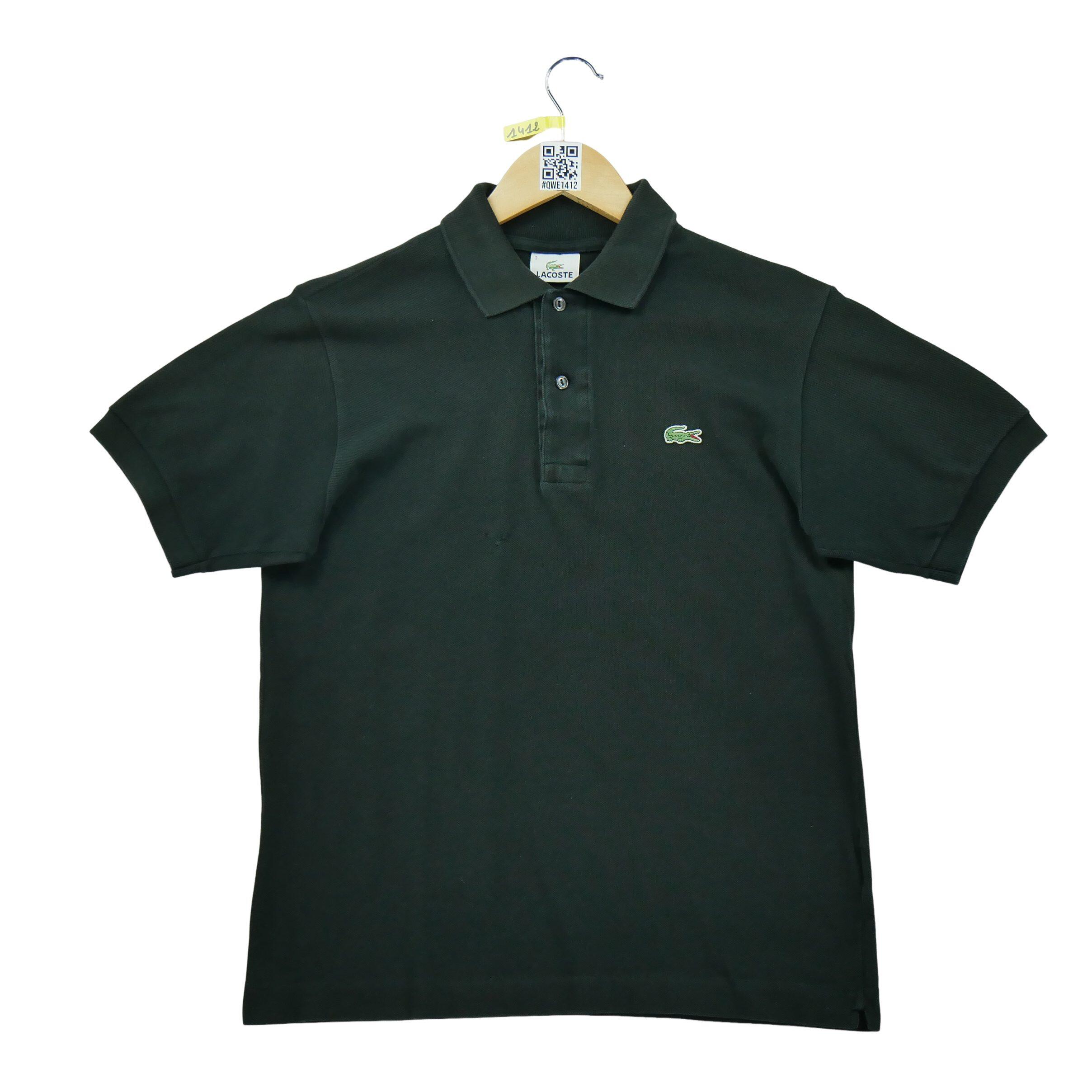 Segunda vida - camisa polo de manga curta para homem preta - em bom estado