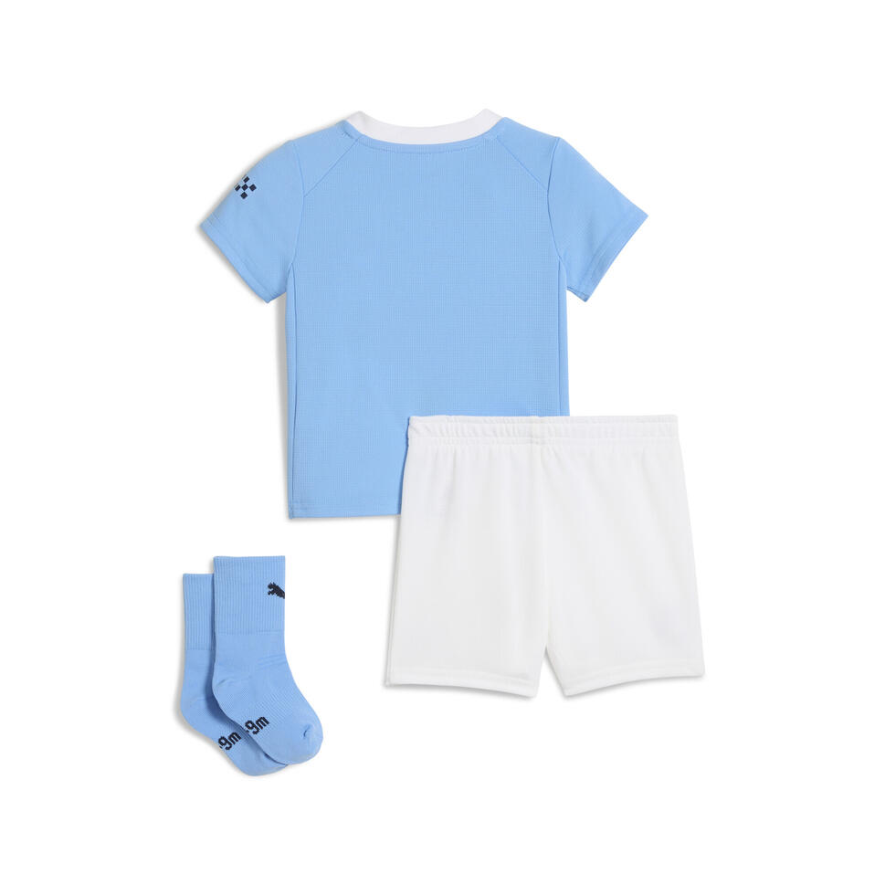 Niemowlęcy strój domowy Manchester City 25/26 PUMA Team Light Blue White
