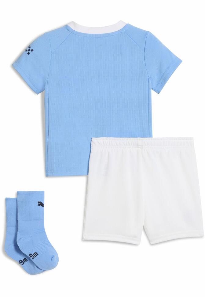 Niemowlęcy strój domowy Manchester City 25/26 PUMA Team Light Blue White