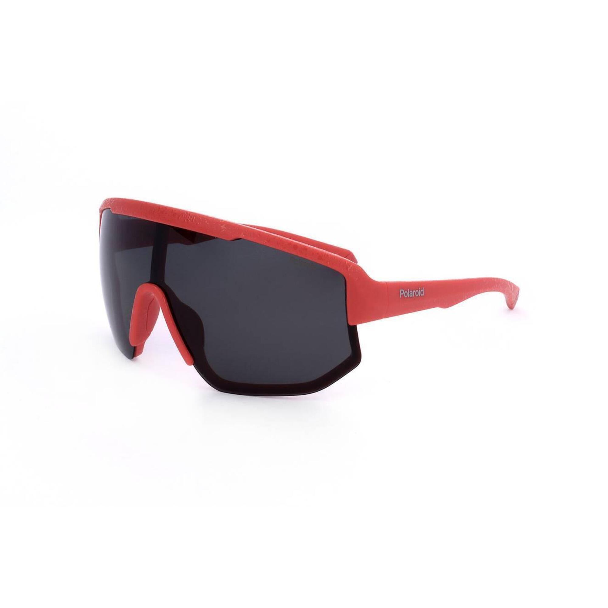 Polaroid - Lunettes De Soleil Unisexes Polaroid Pld 7047/s, Taille 99/01/135 - Lunettes De Soleil - Gris|rouge - No Size - Decathlon