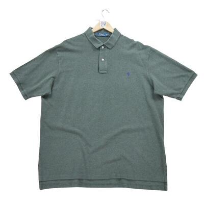 Seconda Mano - Manica corta Polo uomo grigio - Stato eccellente