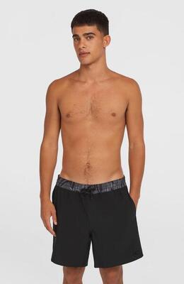 O'neill o'neill zwemkledij o'neill pocket print 16" swimshorts heren black out