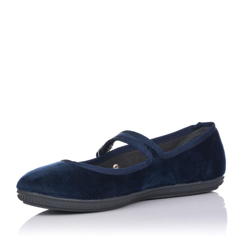 Ballerines Femme Victoria Oda Mercedes Terciopelo Bleu 2/6