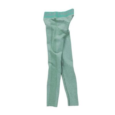 Tweedehands - dames fitness yoga groene leggings - als nieuw