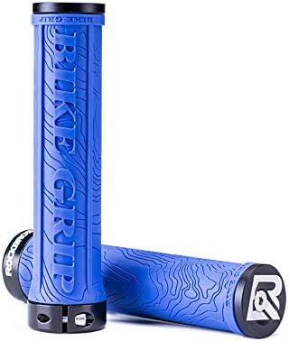 Punhos de bicicleta rockbros bike grip azuis