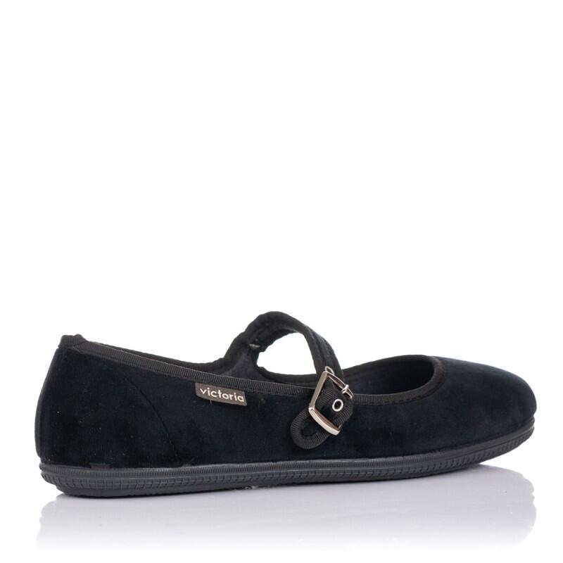 Sabrinas Mulher Victoria Oda Mercedes Terciopelo Preto 4/6