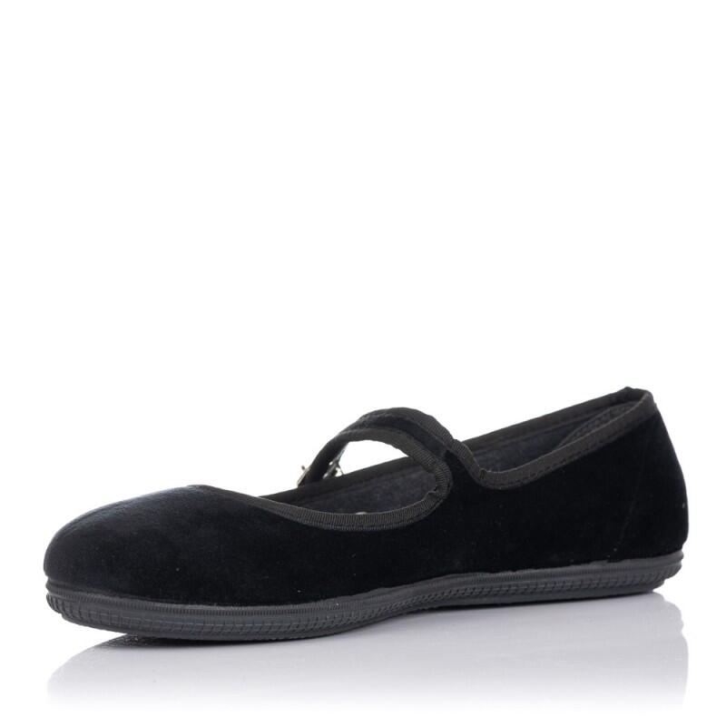 Sabrinas Mulher Victoria Oda Mercedes Terciopelo Preto 3/6