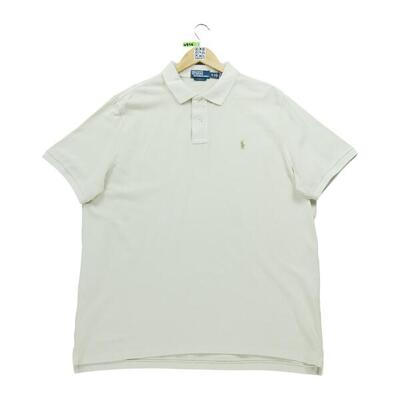 Tweedehands - korte mouw heren polo beige - zeer goede staat