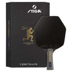 STIGA Raquette de tennis de table Pro Carbon Plus Cybershape Truls Edition - 5*