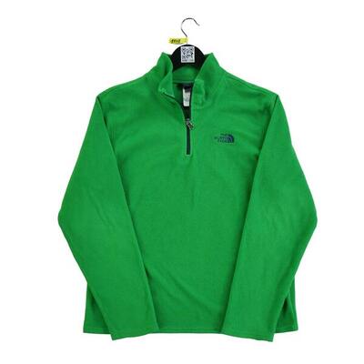 Tweedehands - heren polartec tnf groene fleece pullover - goede staat