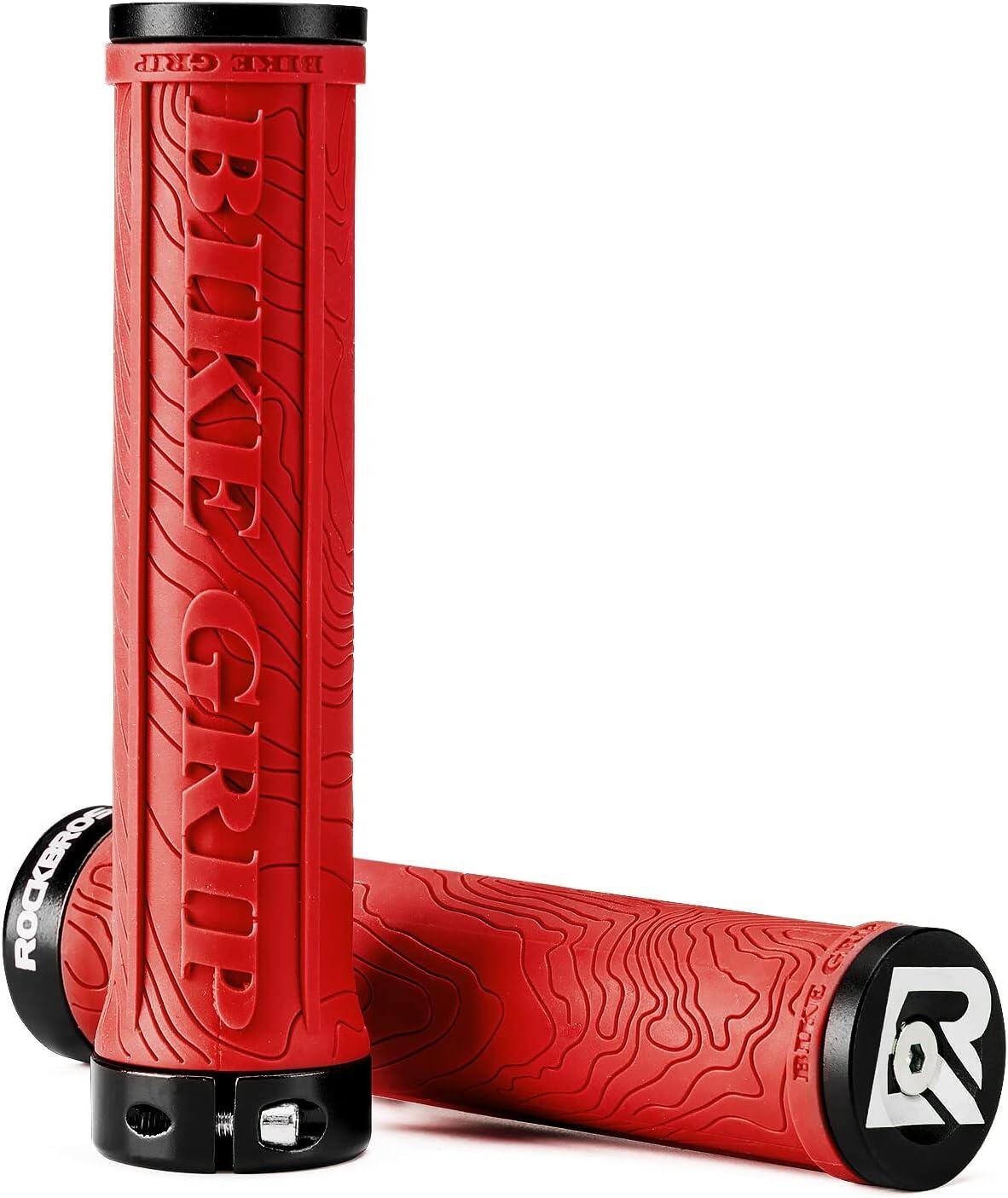 ROCKBROS Manopole per Bicicletta ROCKBROS BIKE GRIP rosse