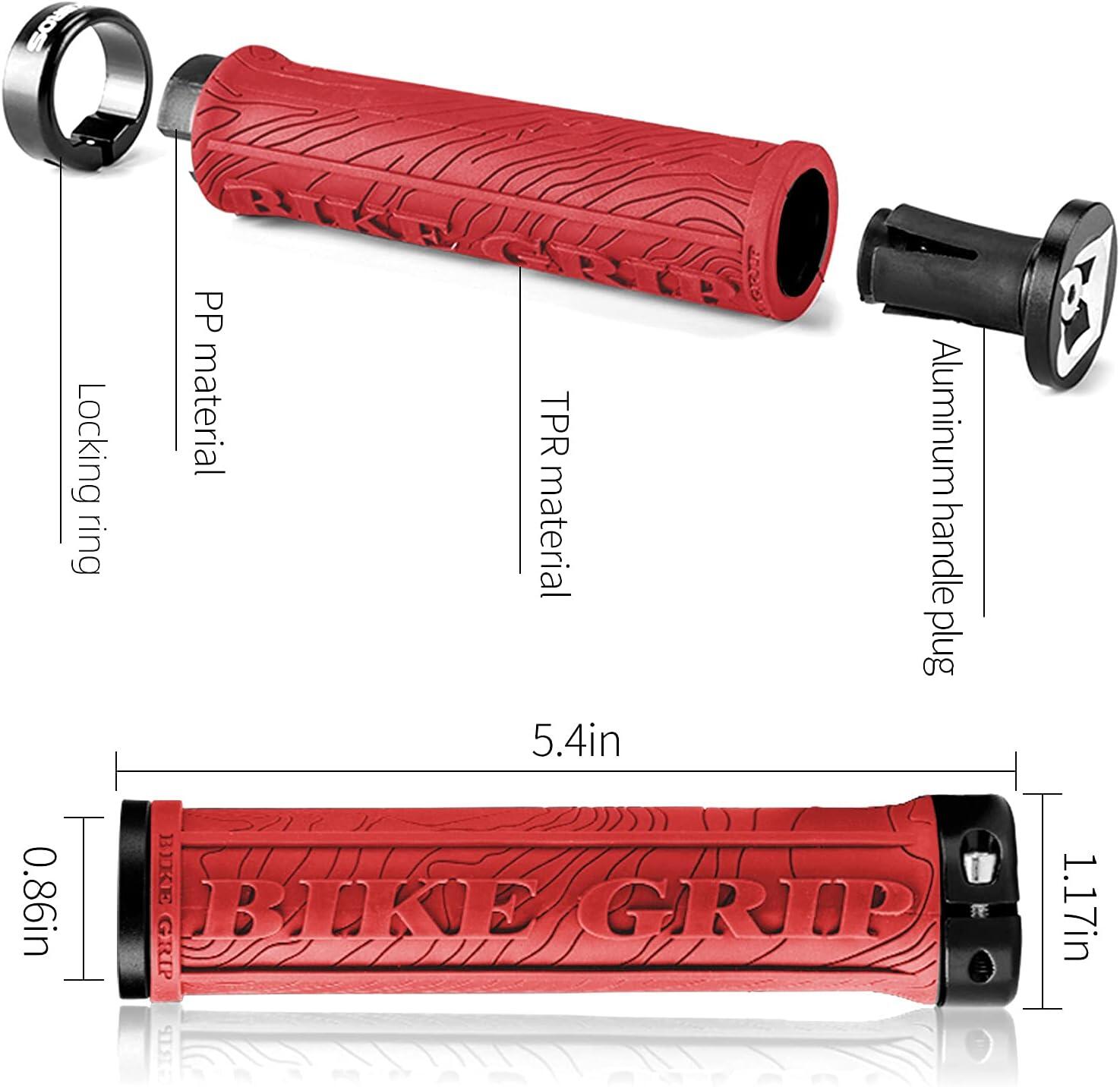 Poignées Vélo SE Bike Life – Rouges, En Dentelle (lace), Modèle 4642