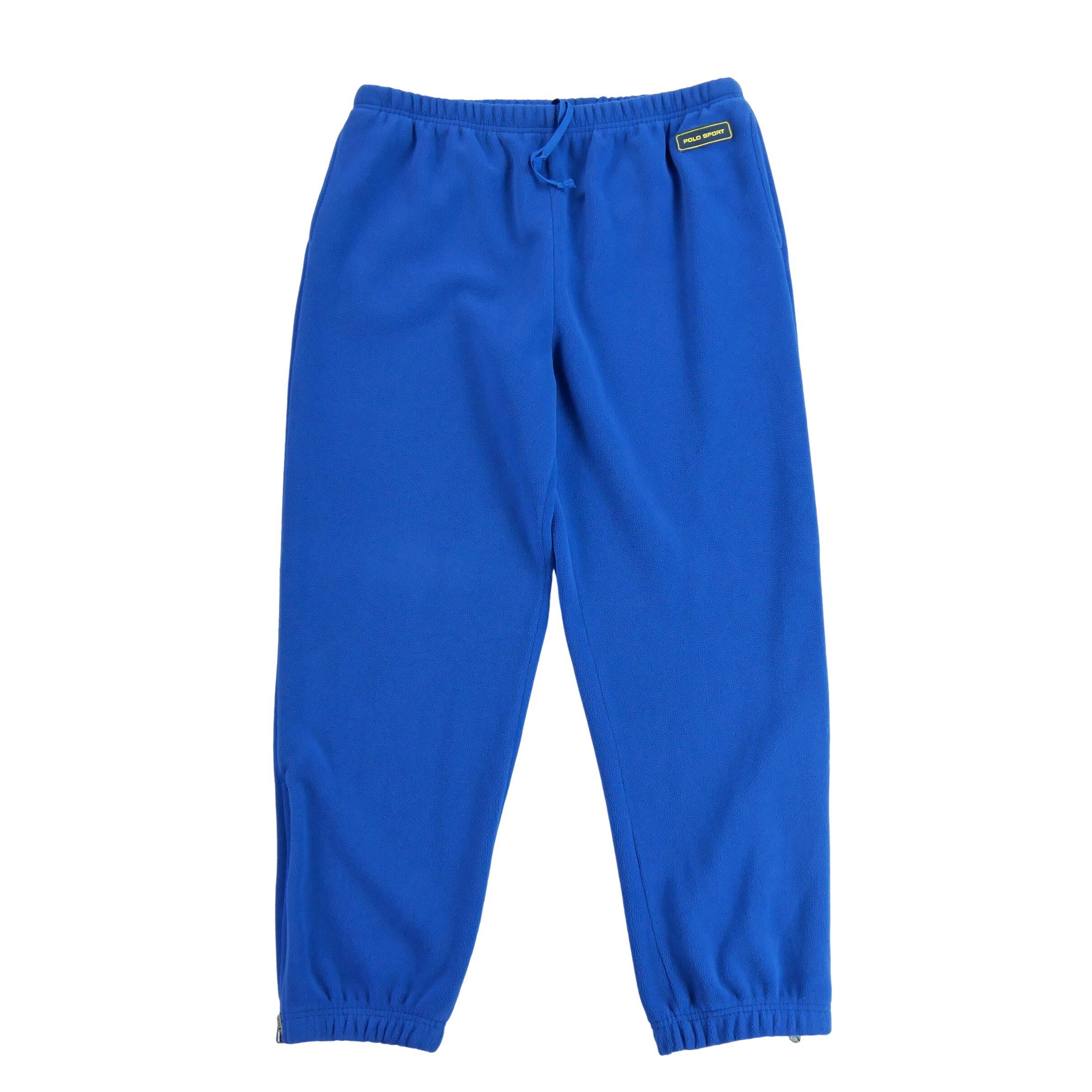 Segunda vida - calça de moletom térmico azul para homens - como novo