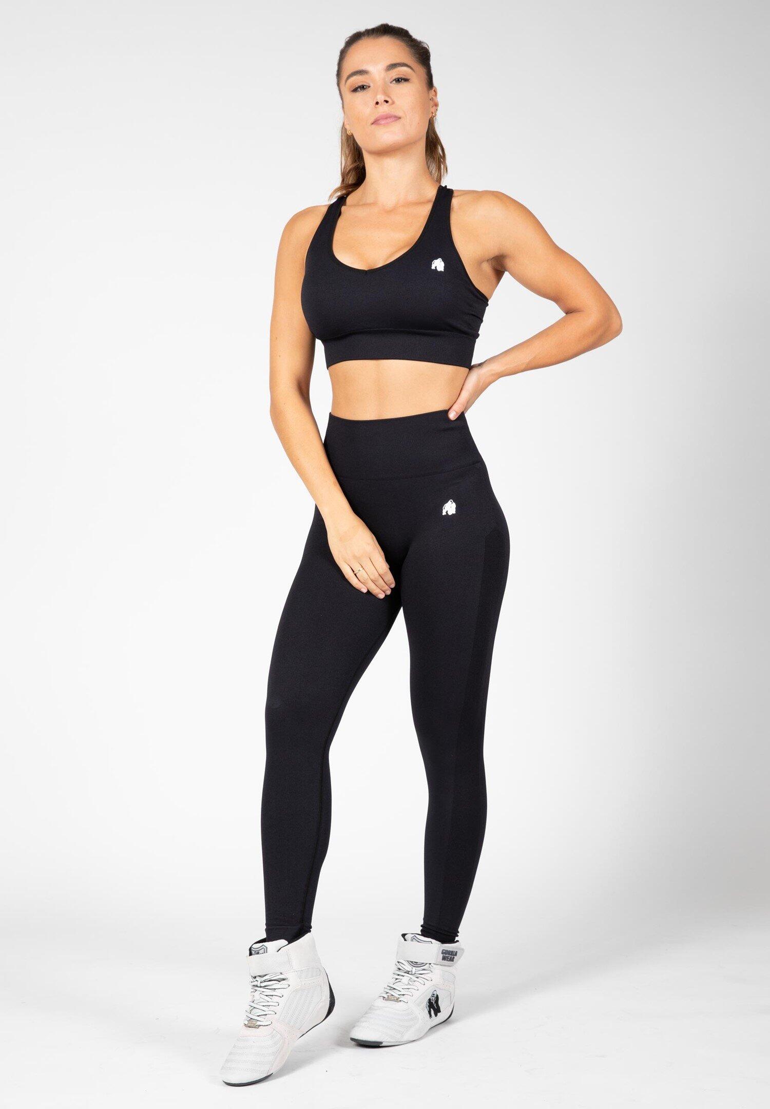 Hilton Sem costura Legging - Preto 3/5