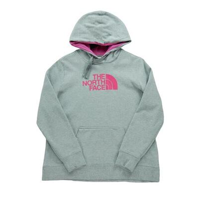 Seconda Mano - Felpa con cappuccio grigia TNF da donna - Stato buono