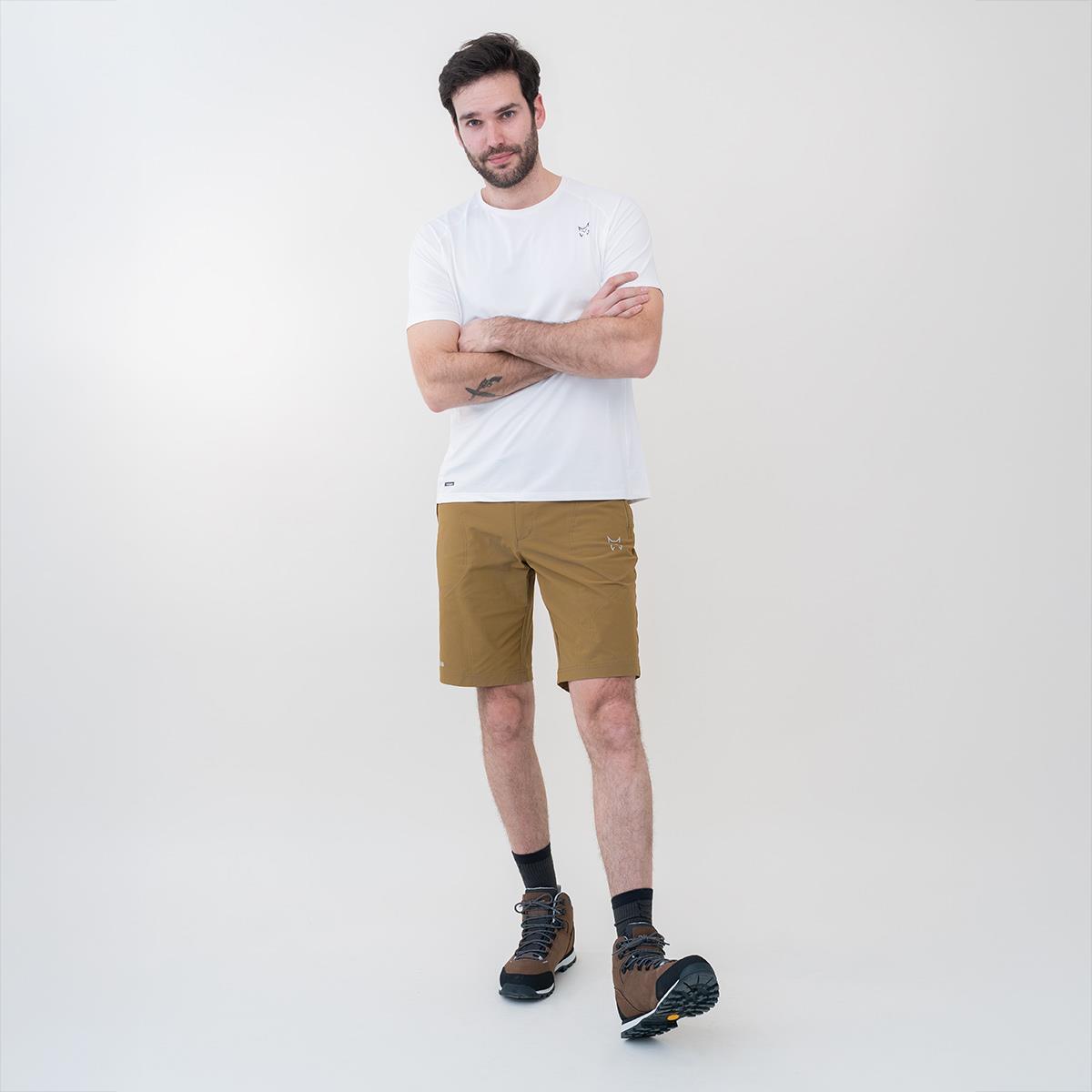 Pantalón Corto Senderismo de Montaña HOMBRE Altus TAUPO K30 ARENA 5/6