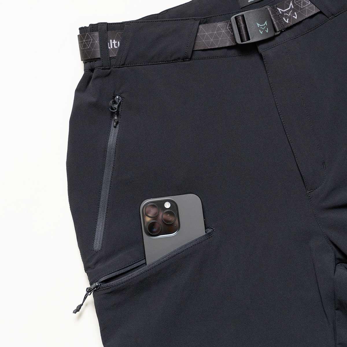 Pantalón Largo Senderismo de Montaña MUJER Altus QUETZAL W ANTRACITA 6/7