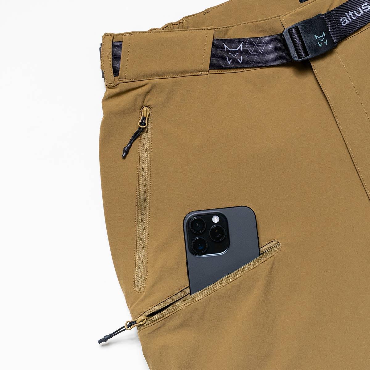 Pantalón Largo Senderismo de Montaña HOMBRE Altus QUETZAL ARENA 5/7