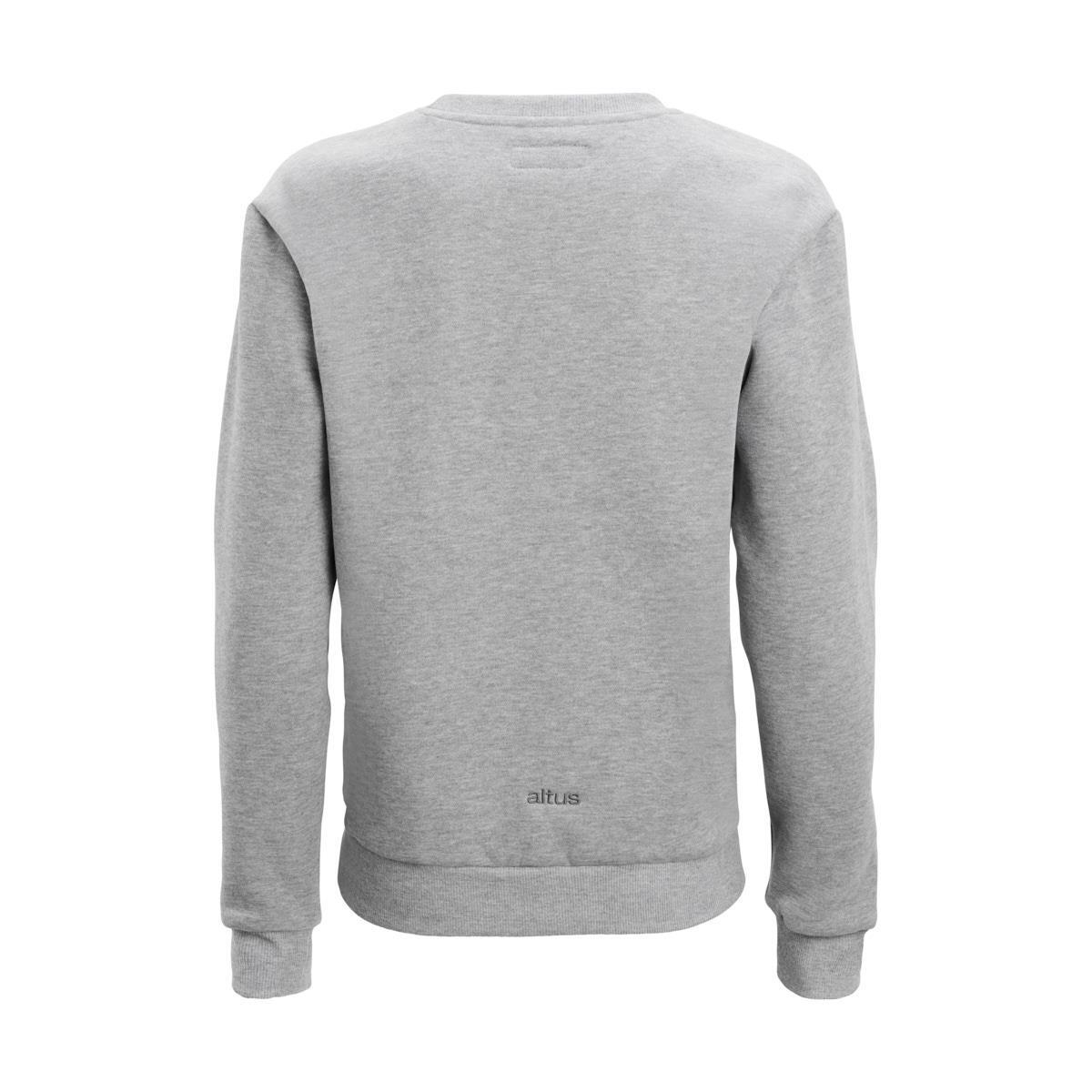 Sudadera sin capucha Senderismo en al naturaleza MUJER ALTUS LUXOR W GREY 2/4