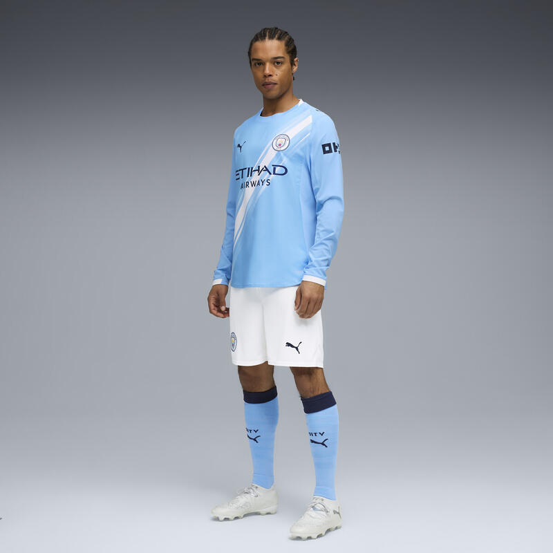 Pánské fotbalové tričko dlouhý rukáv slim fit Authentic PUMA