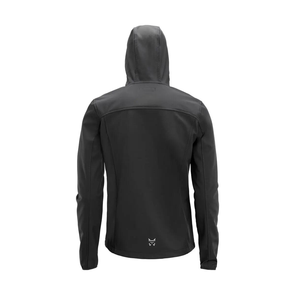 Chaqueta cortavientos Senderismo en la naturaleza HOMBRE ALTUS DECAN J30 BLACK 2/4