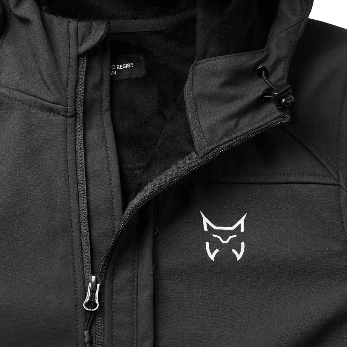 Chaqueta cortavientos Senderismo en la naturaleza HOMBRE ALTUS DECAN J30 BLACK 3/4