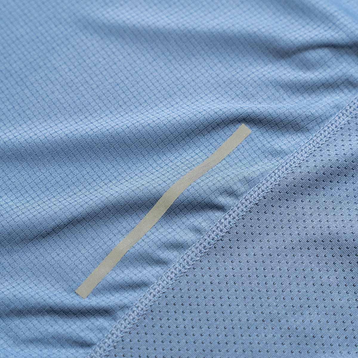 Camiseta de Manga Corta Senderismo de Montaña MUJER Altus GAIBA AZUL GRISÁCEO 4/7