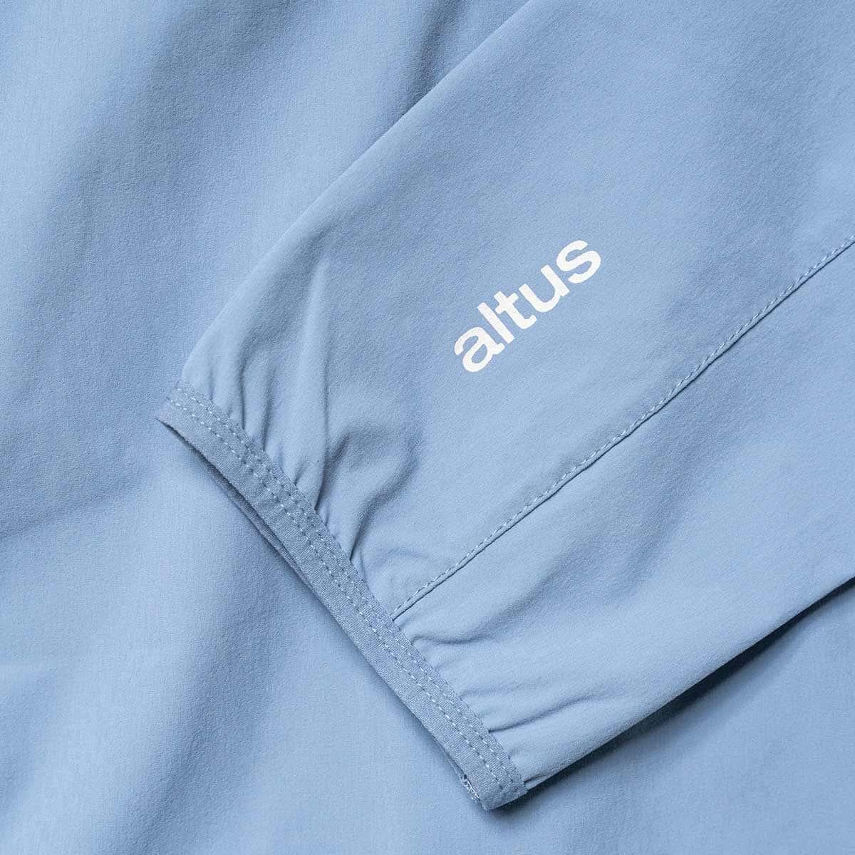 Chaqueta Softshell Senderismo en Montaña HOMBRE Altus TIKAL AZUL GRISÁCEO 7/7