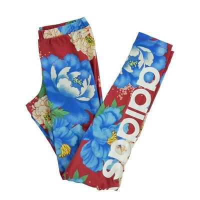 Tweedehands - dames rode leggings - zeer goede staat
