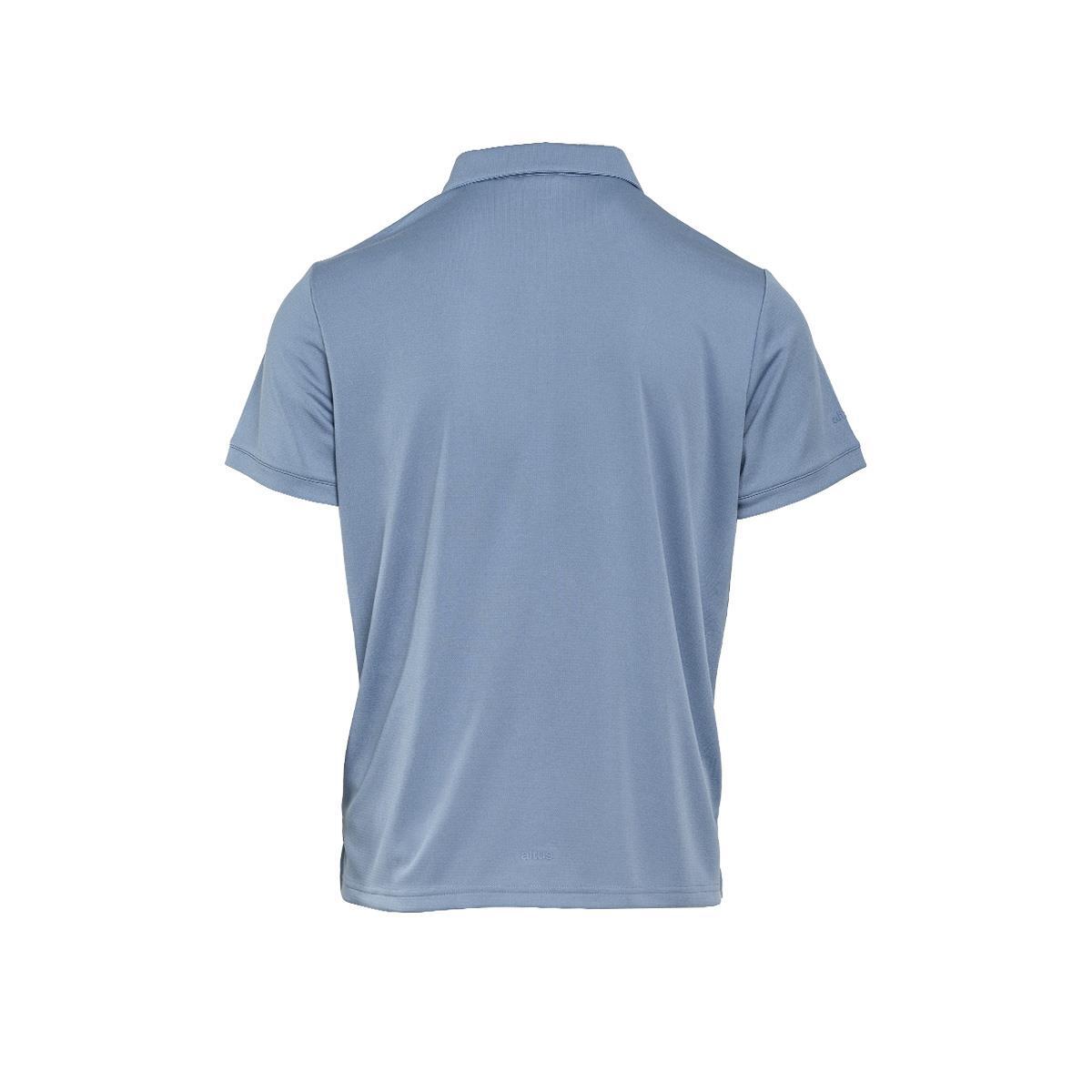 Polo de Manga Corta Senderismo de Montaña HOMBRE Altus SICILIA AZUL GRISÁCEO 2/6