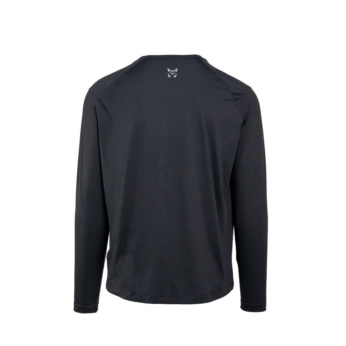 Camiseta de Manga Larga Senderismo de Montaña HOMBRE Altus ISELLA K30 ANTRACITA 2/6