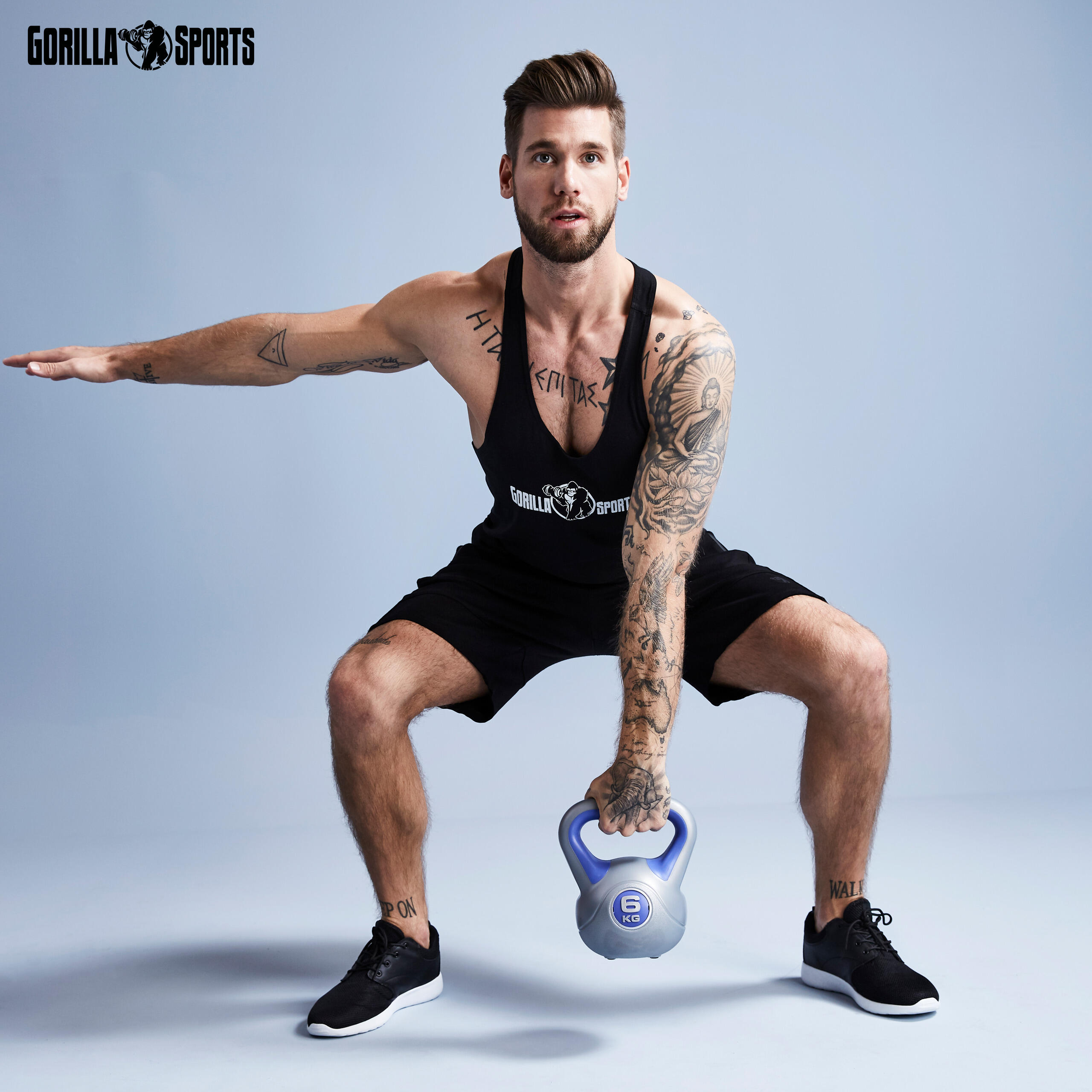 KETTLEBELL PLASTIQUE | STYLISH | MUSCULATION | AU CHOIX DE 2KG À 20KG 3/7