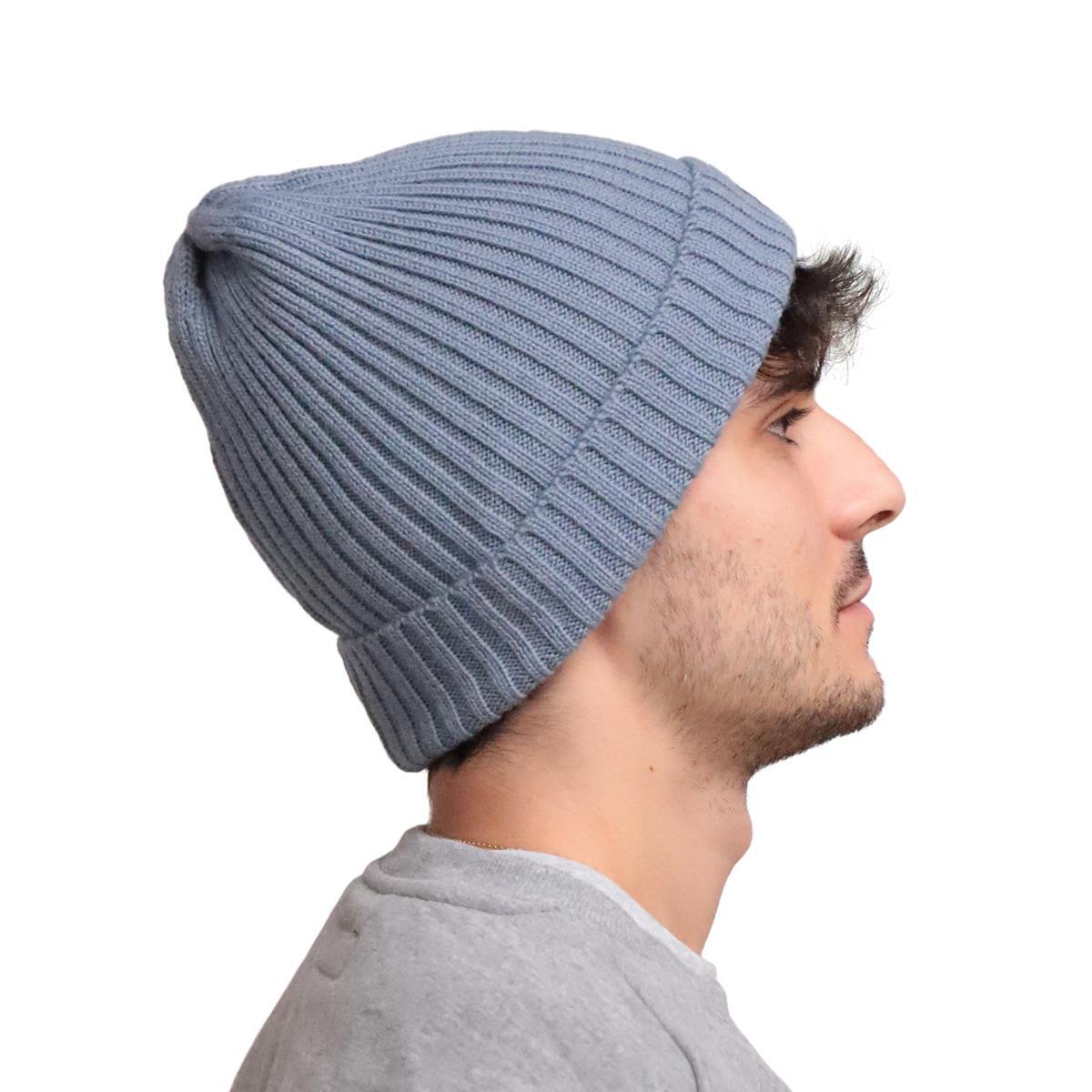 Gorro de Lana Senderismo de Montaña UNISEX Altus RIN AZUL GRISÁCEO 4/4