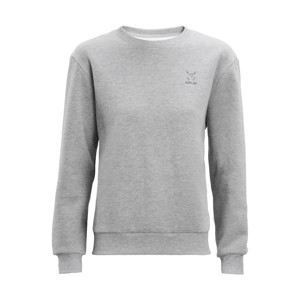 Sudadera sin capucha Senderismo en al naturaleza MUJER ALTUS LUXOR W GREY 1/4