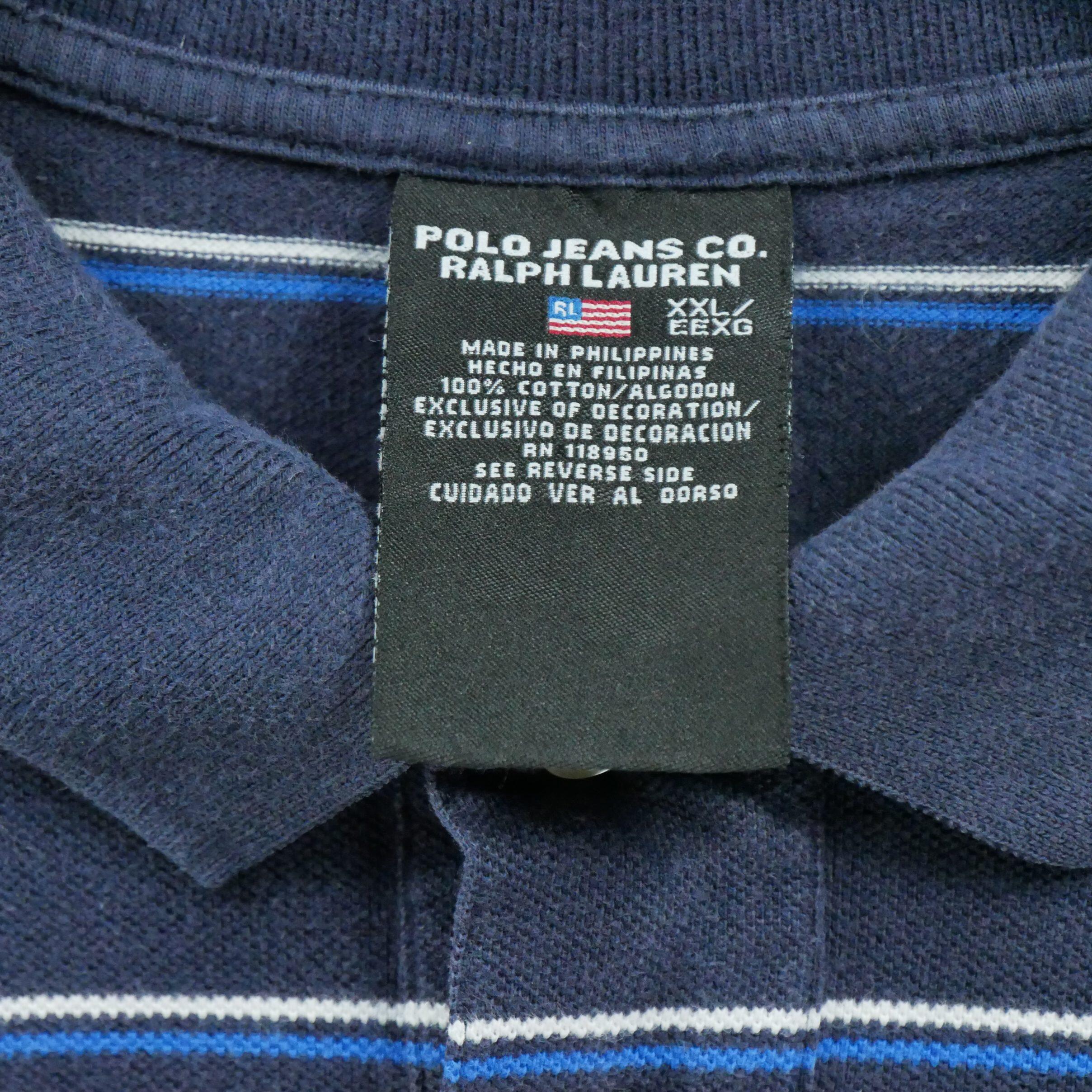 Segunda Vida - Polo de Hombre de Manga Corta con Bandera - Muy Bueno 5/6