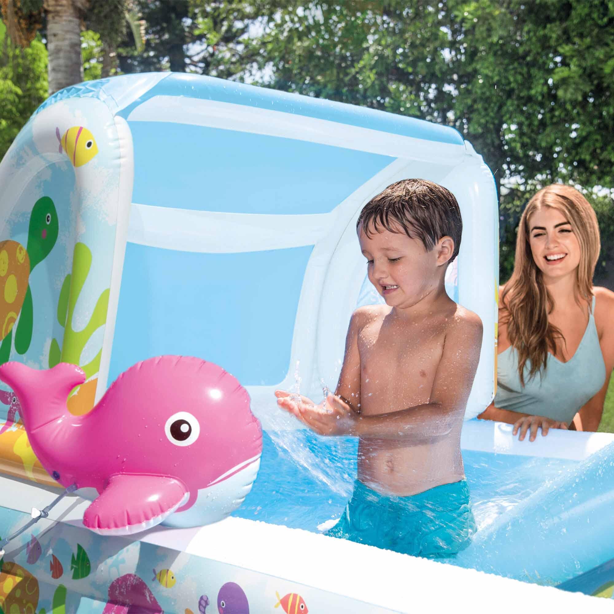 Intex 57447NP - Play Center Balena Rosa & Amici, 229x147x107 cm 6/6