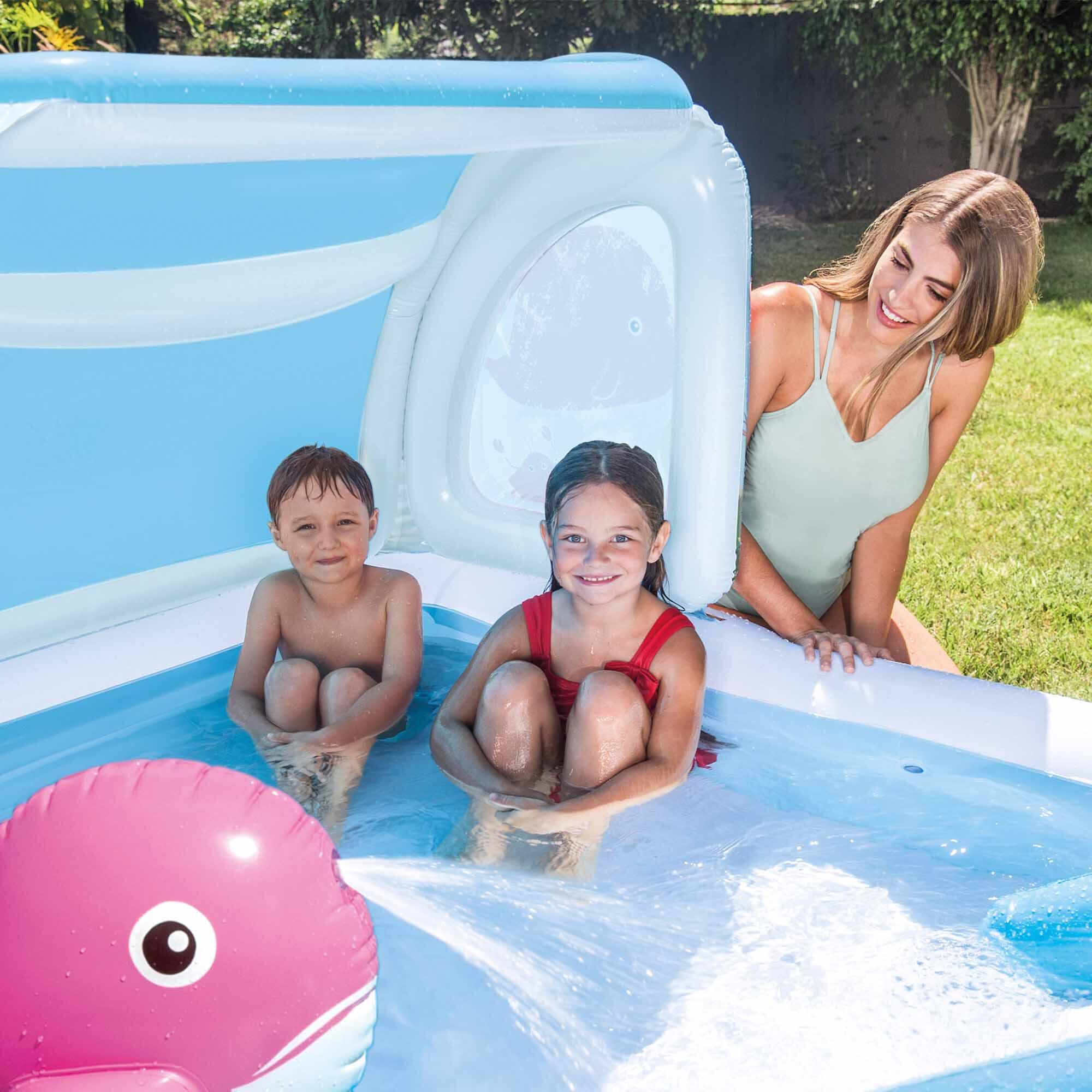 Intex 57447NP - Play Center Balena Rosa & Amici, 229x147x107 cm 3/6