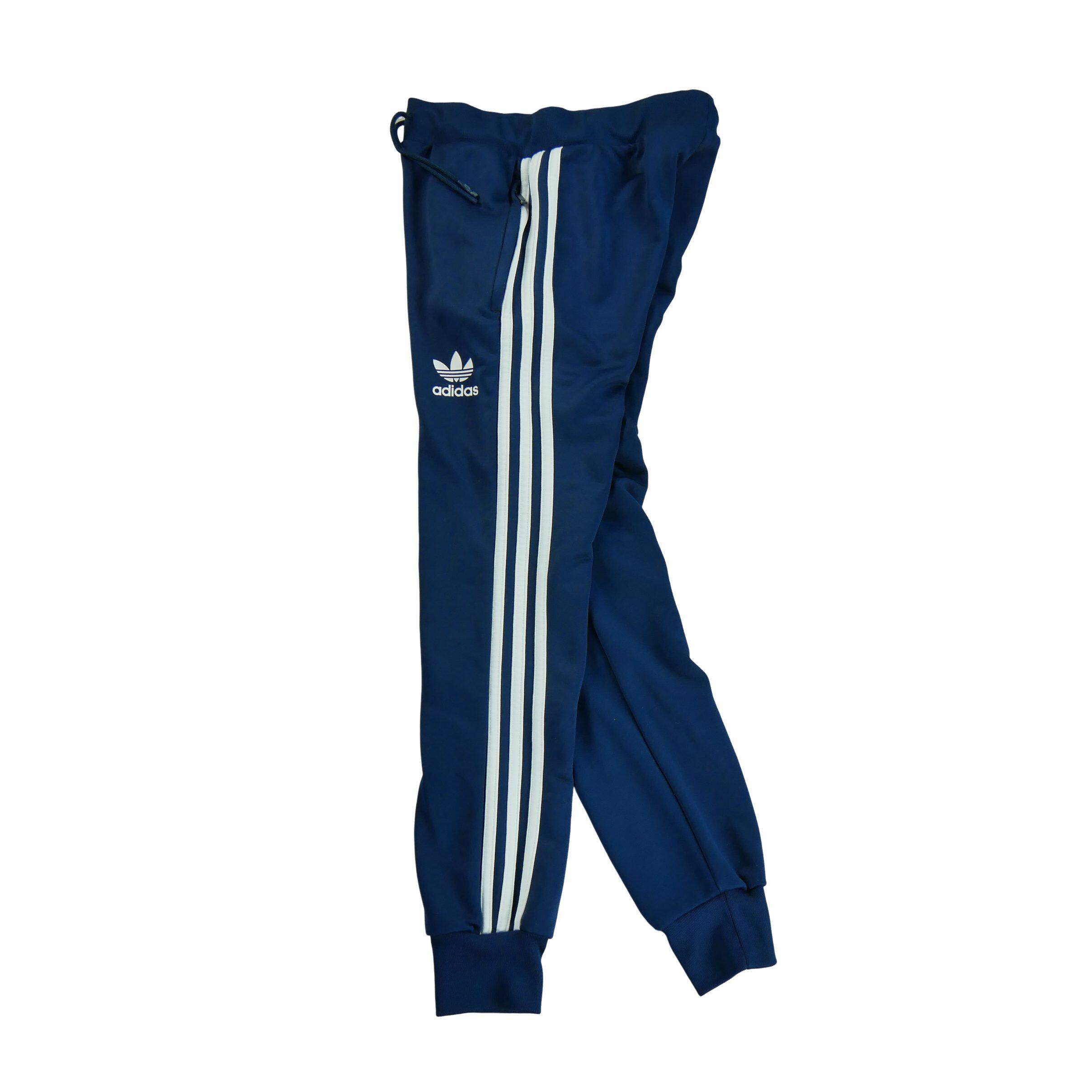 Adidas - Reconditionné - Jogging Femme Marine - Bon État - Pantalons - Bleu -  Xs - Decathlon
