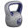 Gorilla Sports Kettlebell činka, vinylová, modrá, 12 kg