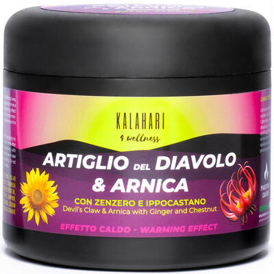 Artiglio del Diavolo e Arnica Gel - Extra Forte - Effetto Caldo. Made in Italy