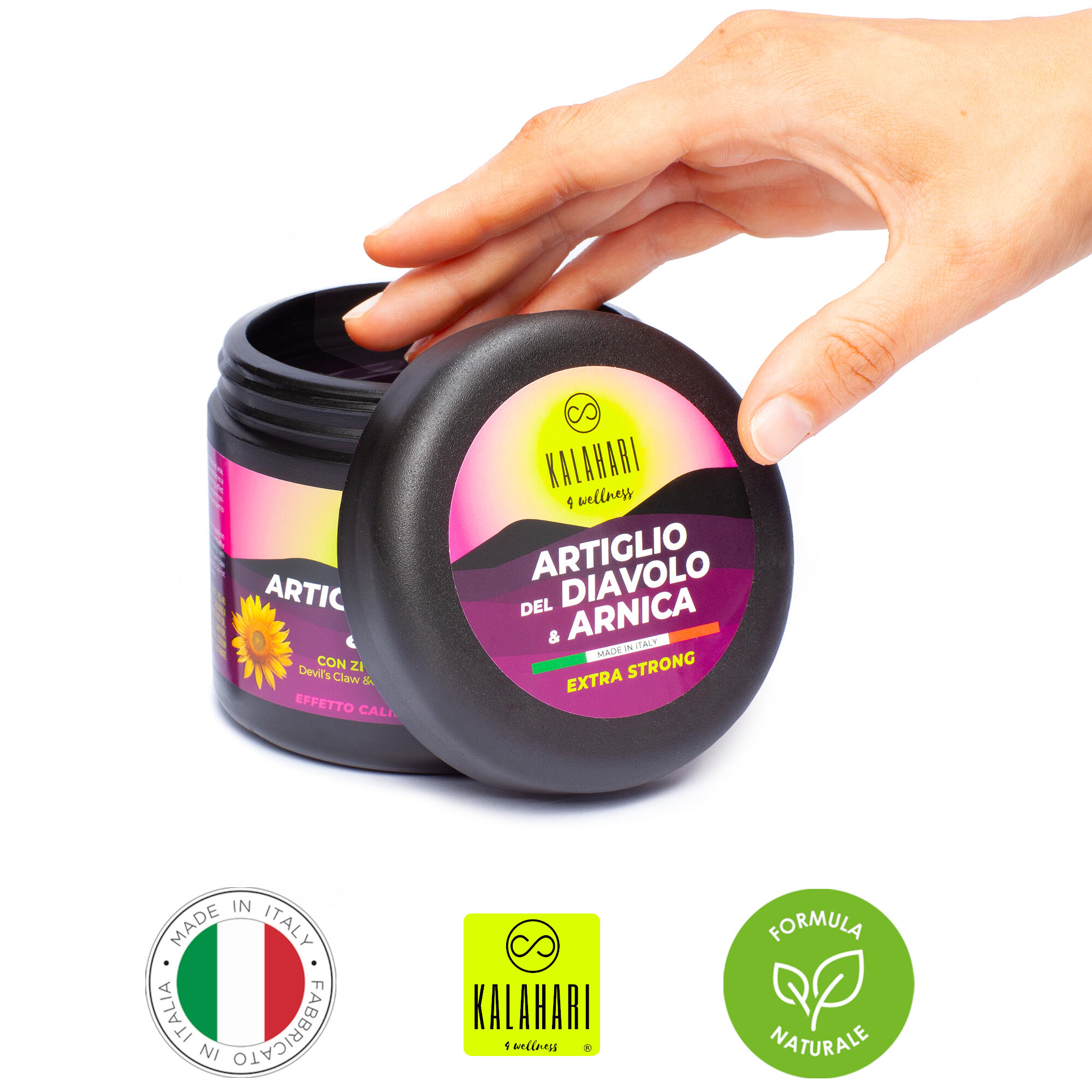 Artiglio del Diavolo e Arnica Gel - Extra Forte - Effetto Caldo, Made in Italy 6/7