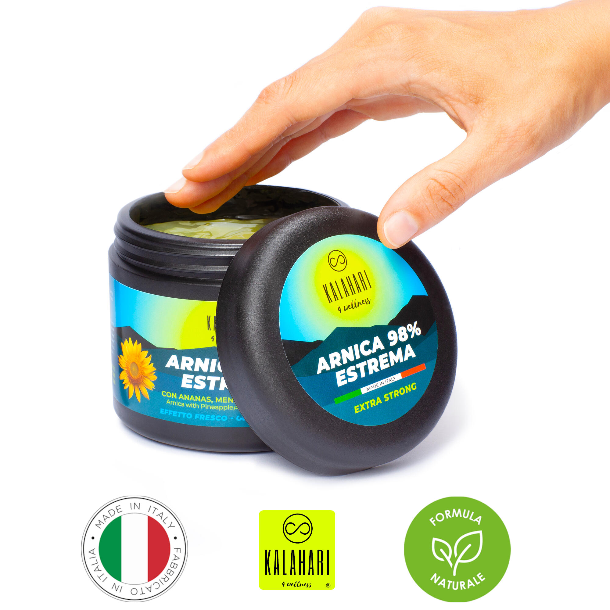 Arnica 98% Gel – Extra Forte, massaggi a Muscoli e Articolazioni – Made in Italy 6/7
