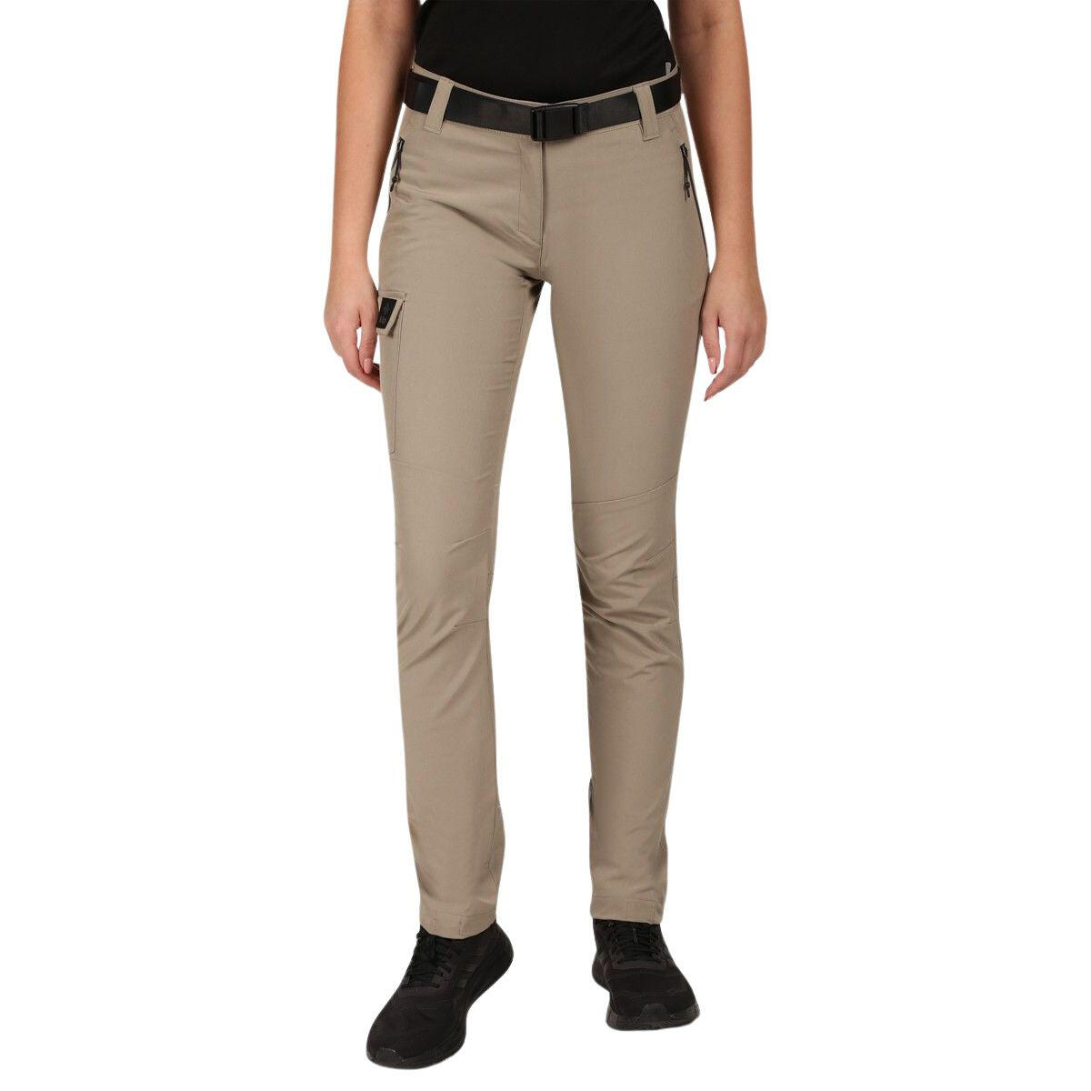 Kilpi - Pantalon De Randonnée Femme Kilpi Belvela - Pantalons - Beige|marron - 44 L - Decathlon