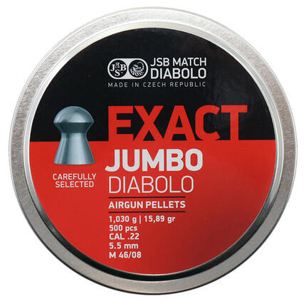 Śrut Exact Jumbo kal. 5.51 op. 500 sztuk