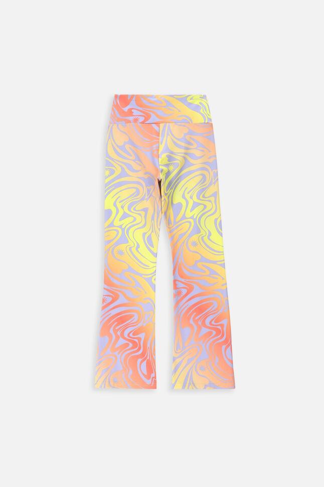 Legginsy do gimanstyki dla dzieci Lemon Explore WL4 szerokie nogawki