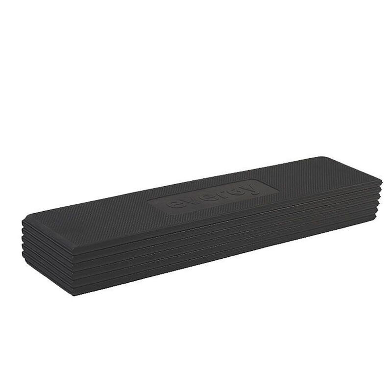 COLCHONETA PLEGABLE FITNESS EVERGY 180 CM NEGRA YOGA MAT