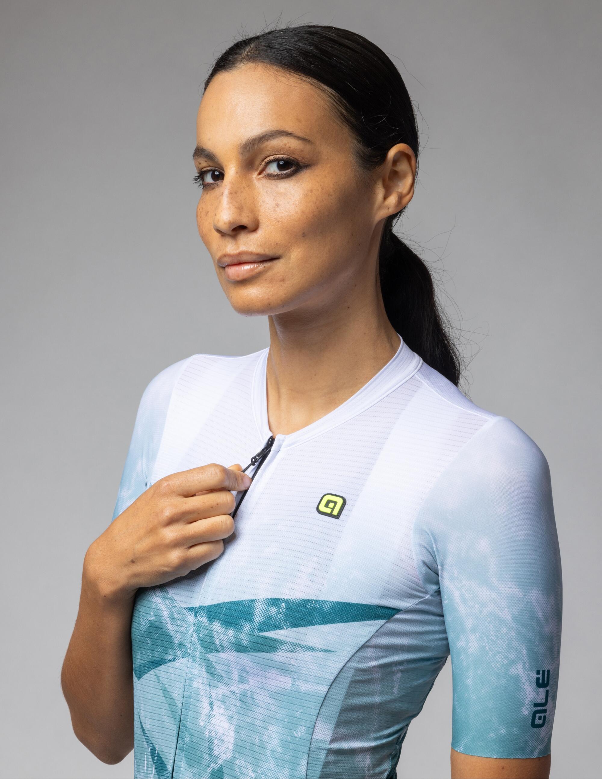 Kurzarm Fahrradtrikot - QUARTZ PR-E 5/7