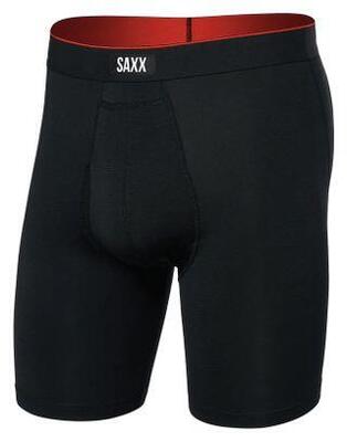 Boxer lungo Saxx Multi-Sport Performance Nero