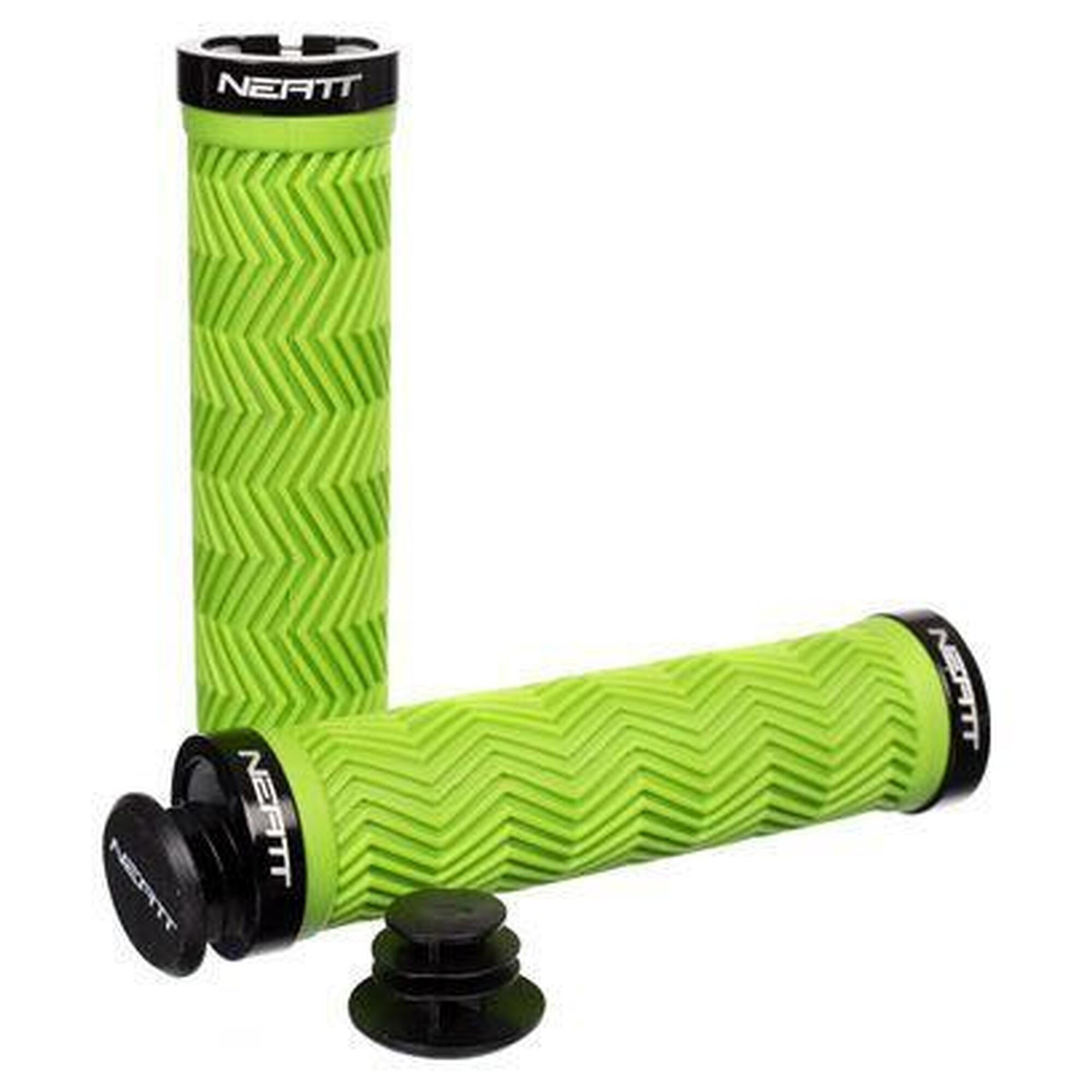 Paire de Grips Neatt Lock On Wave Vert Néon      1200€ 1999€ -39%    * La vente débute le 03/07/2025    NEATT Paire de Grips Neatt Lock On Wave Vert NéonVendu exclusivement en ligne   